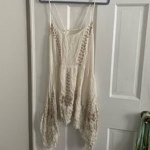 Free People Cream Dress- Small